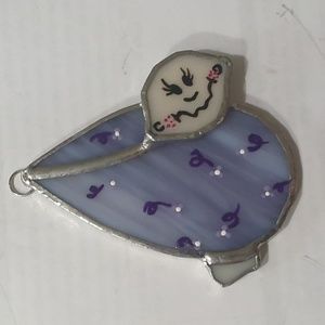 Stained Glass Baby In A Blanket Sun Catcher